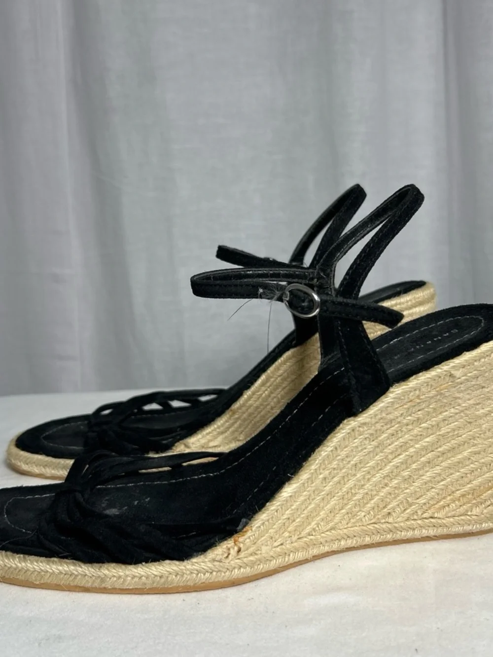 Banana Republic black suede